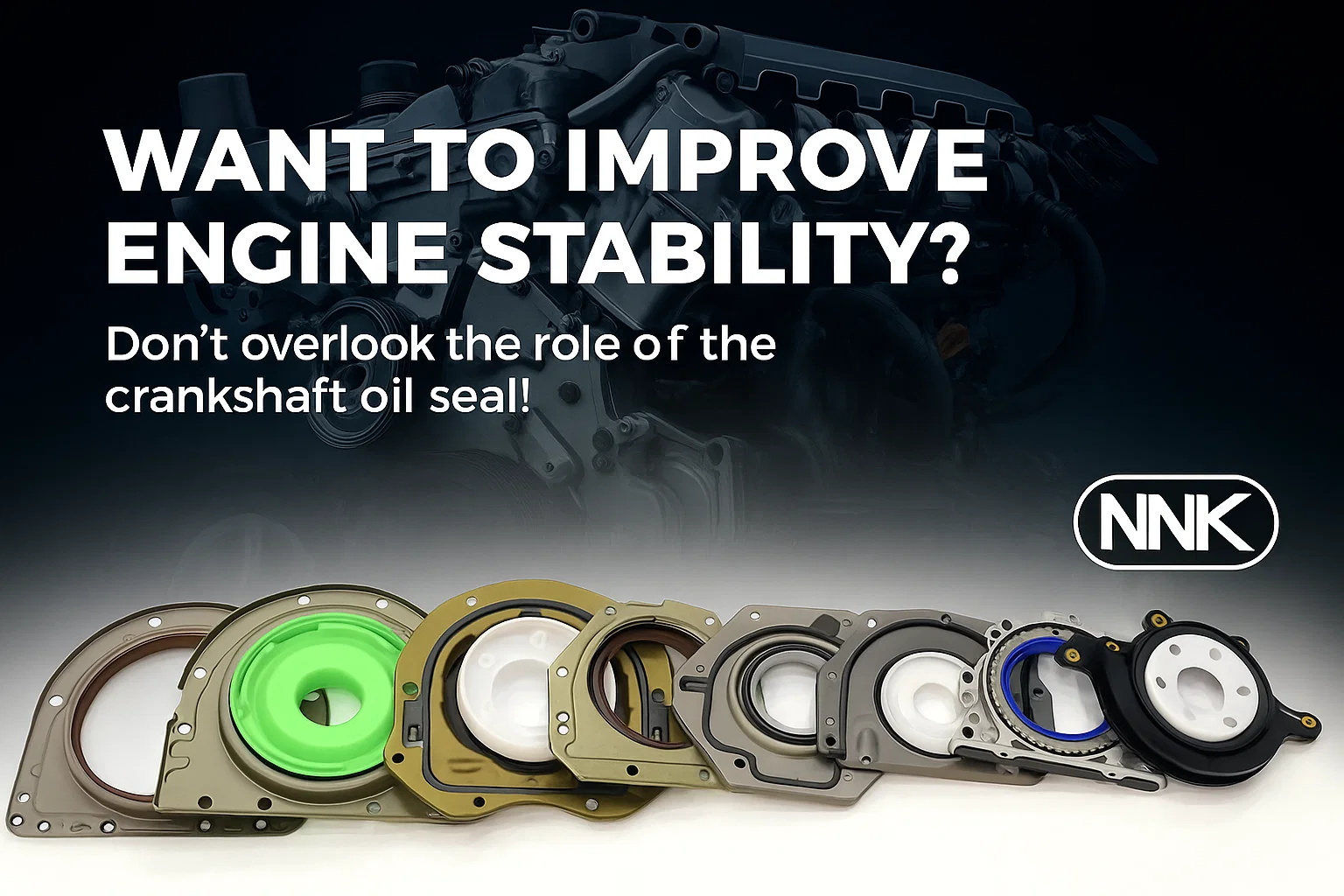 Want to improve engine stability? Don't overlook the role of crankshaft oil seals!