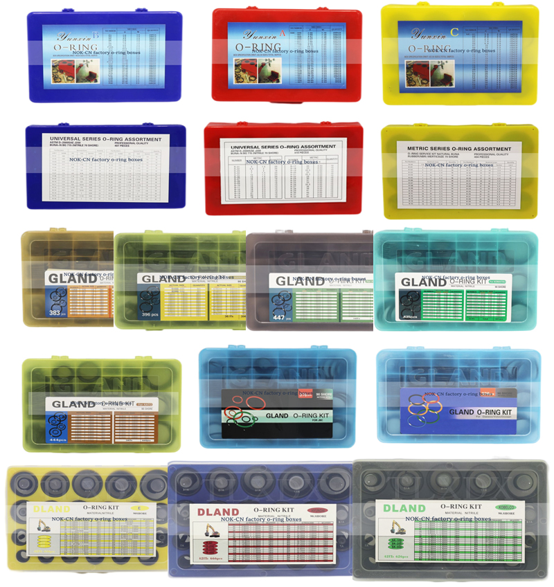 How to buy and use the most common o-ring kits on the market, o-ring repair kits, apron boxes, excavator kits.